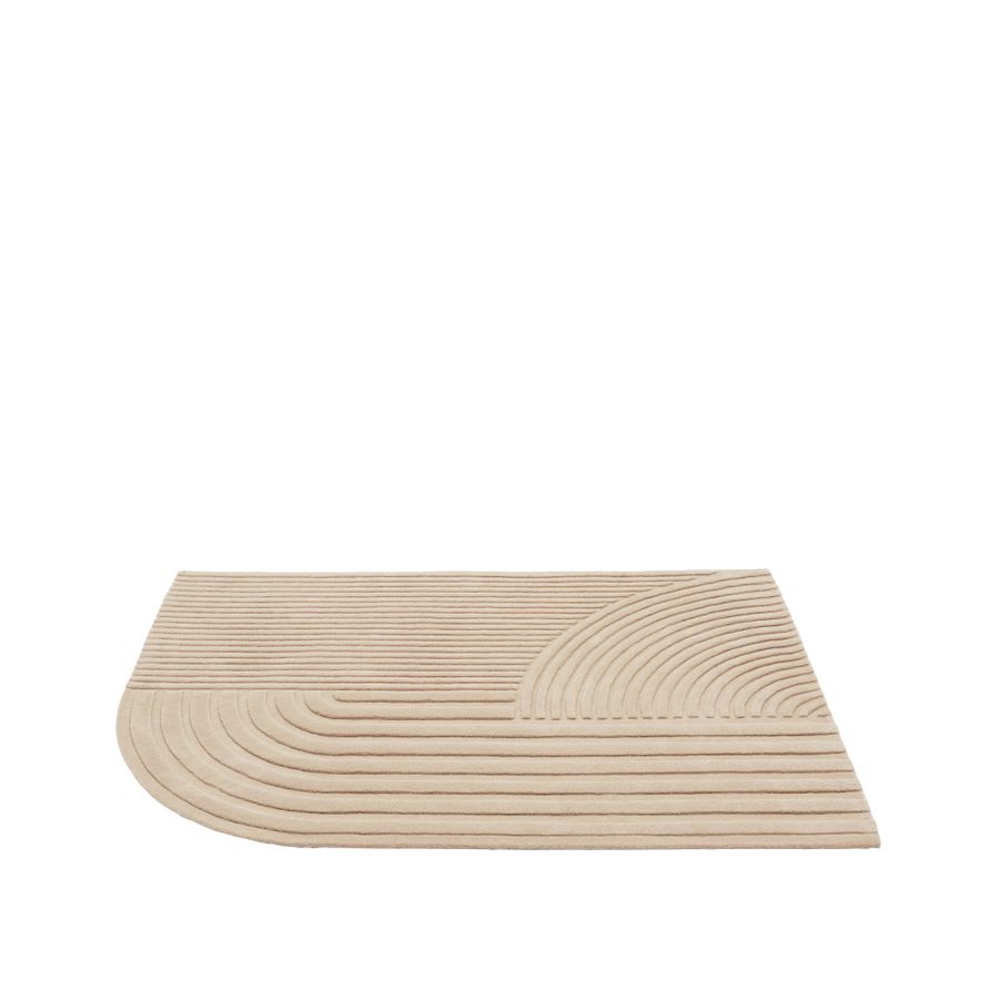 Muuto Relevo Rug 170 x 240 Light Rose teppe Lyse rosa
