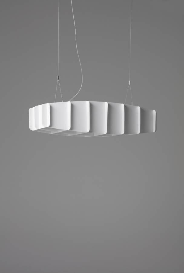 Pilke Ristikko 95 pendant Lamp White, Hvit Taklampe Pendel