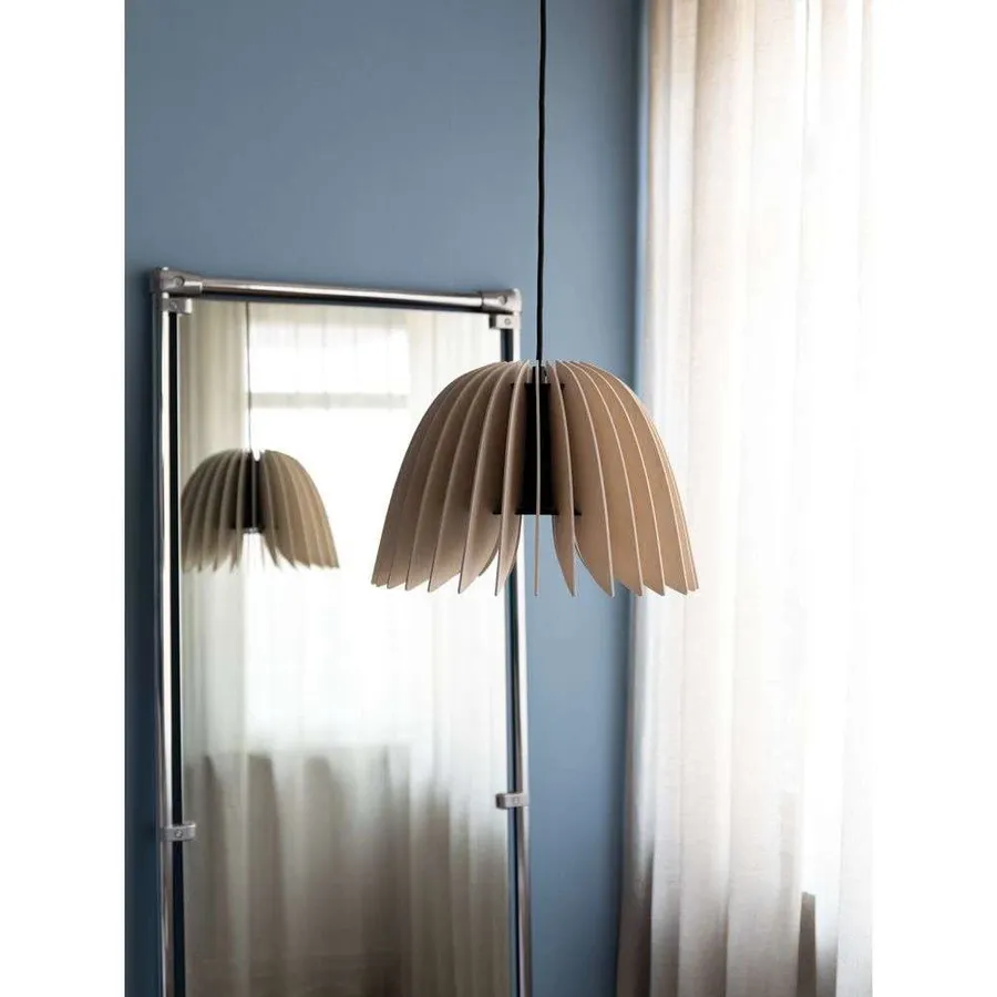 Pilke Verna 34 pendant Lamp Birch, Bjørk Taklampe Pendel