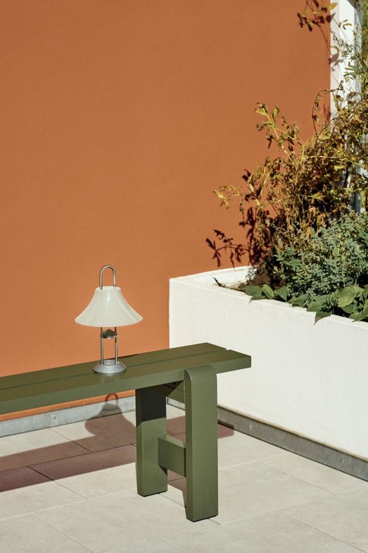HAY Weekday Bench, 111 x 23 Olive Spisebenk, Utebenk Benk