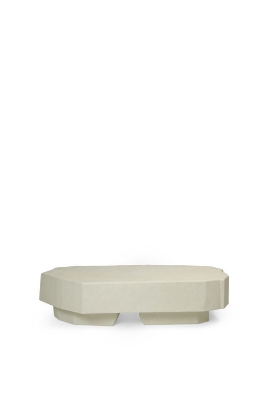 Ferm Living Desert Sofa 3 + 2 + 1 sittegruppe Stripe Cashmere Chocolate Utesofa