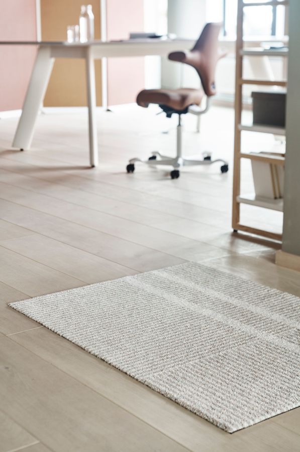 HEYMAT 85 x 115 Løype Breezy Beige Door Mat Dørmatte teppe