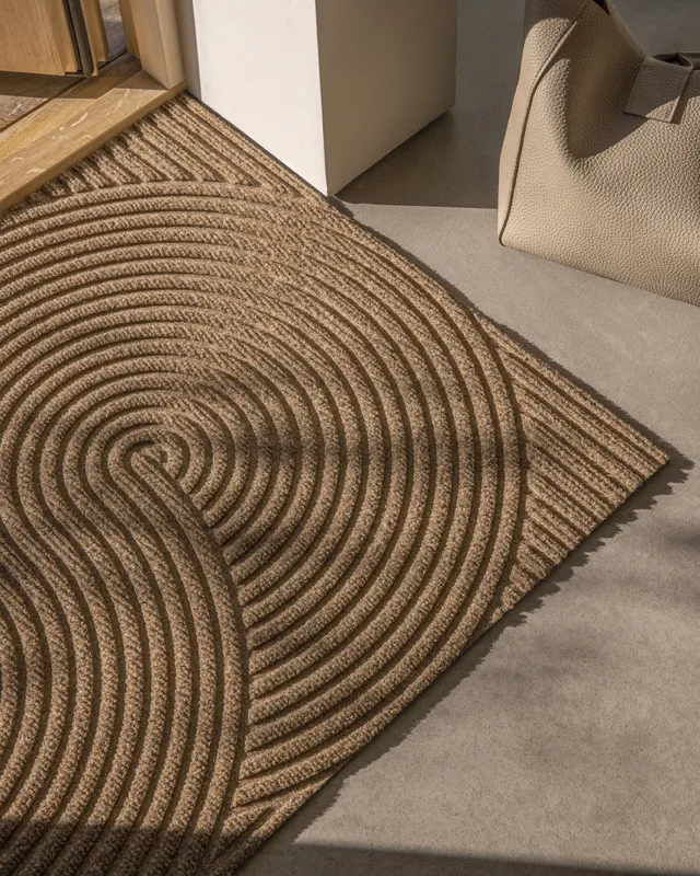 HEYMAT+  60 x 90 cm Sand Outdoor Door Mat Utendørs dørmatte