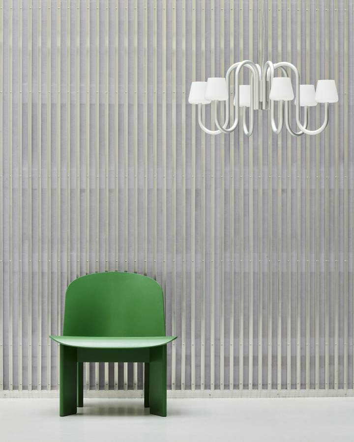 Hay Chisel Lounge Chair Lush Green Beech Grønn Lounge Bøk
