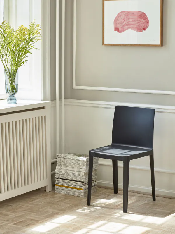 HAY Élémentaire Anthracite polypropylene Utestol stol hagestol