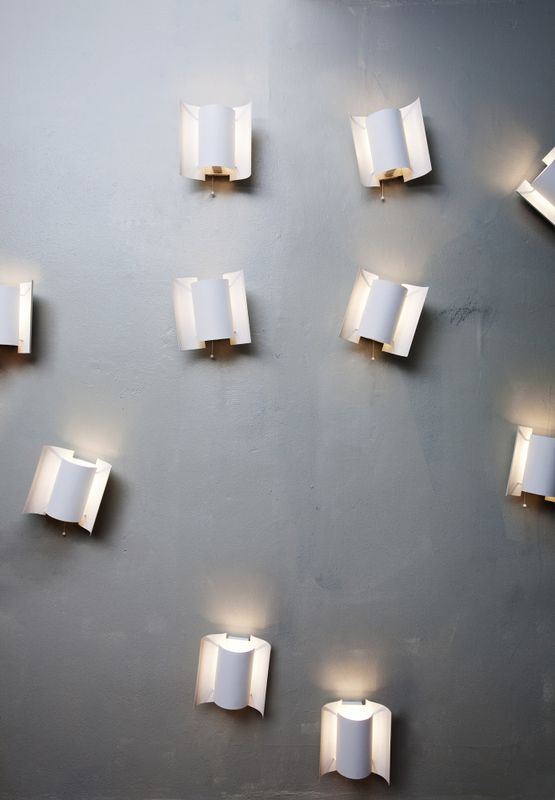 Northern Butterfly Wall Lamp White, Hvit vegglampe