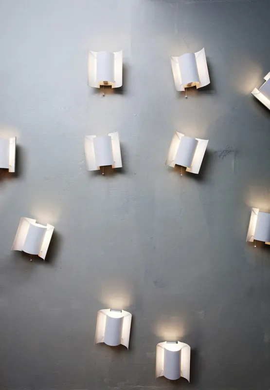 Northern Butterfly Wall Lamp White, Hvit vegglampe