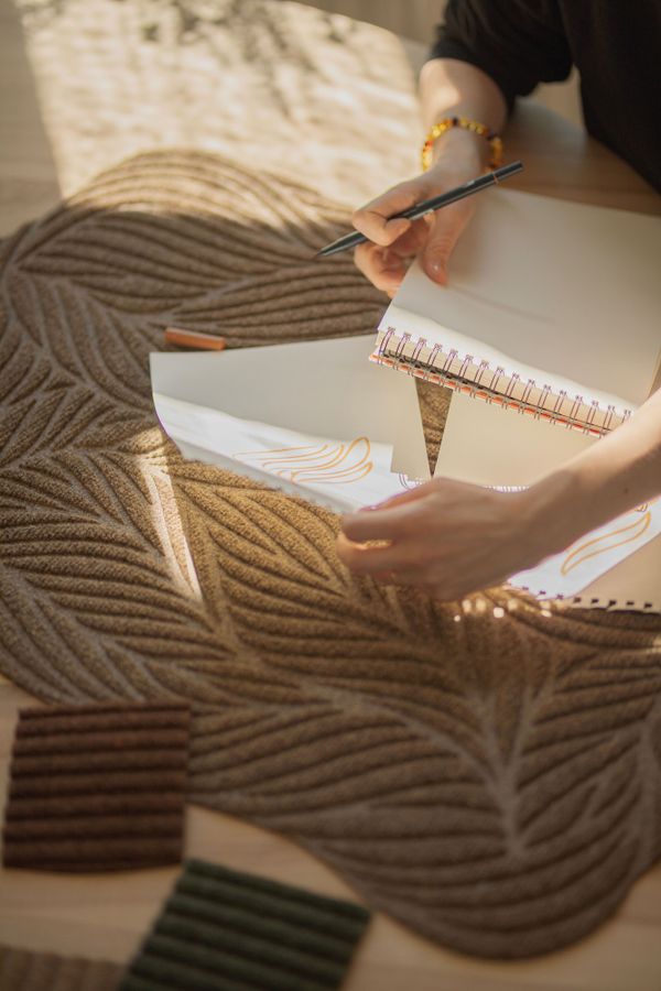 HEYMAT 60 x 85 Twine Beige Door Mat Dørmatte teppe