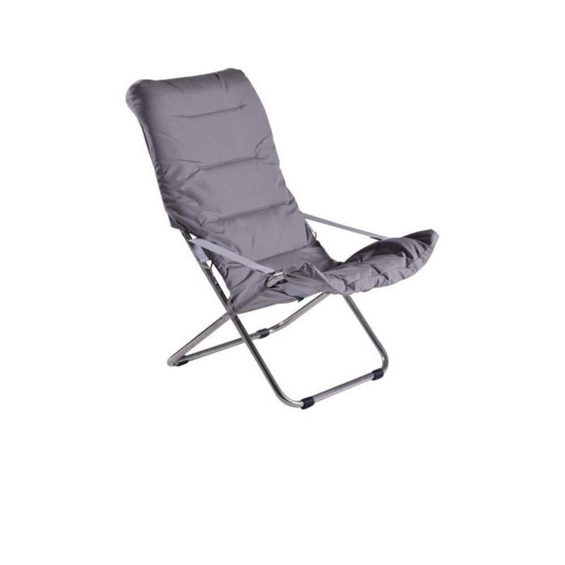 4 stk - Fiam Fiesta Soft solstol Black and White, Svart og Hvit