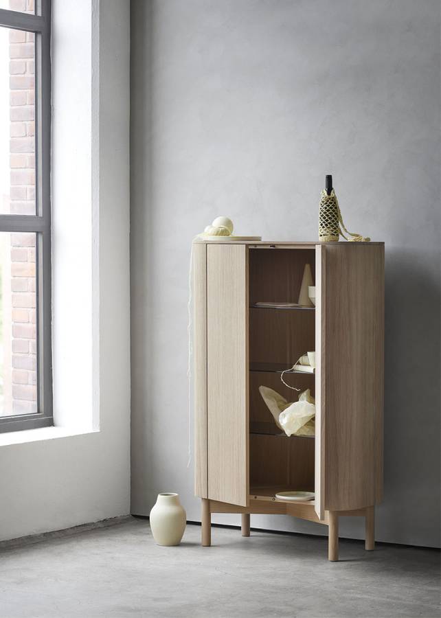 Northern Loud Cabinet Light Oiled Oak Eik Skjenk Kabinett Skap