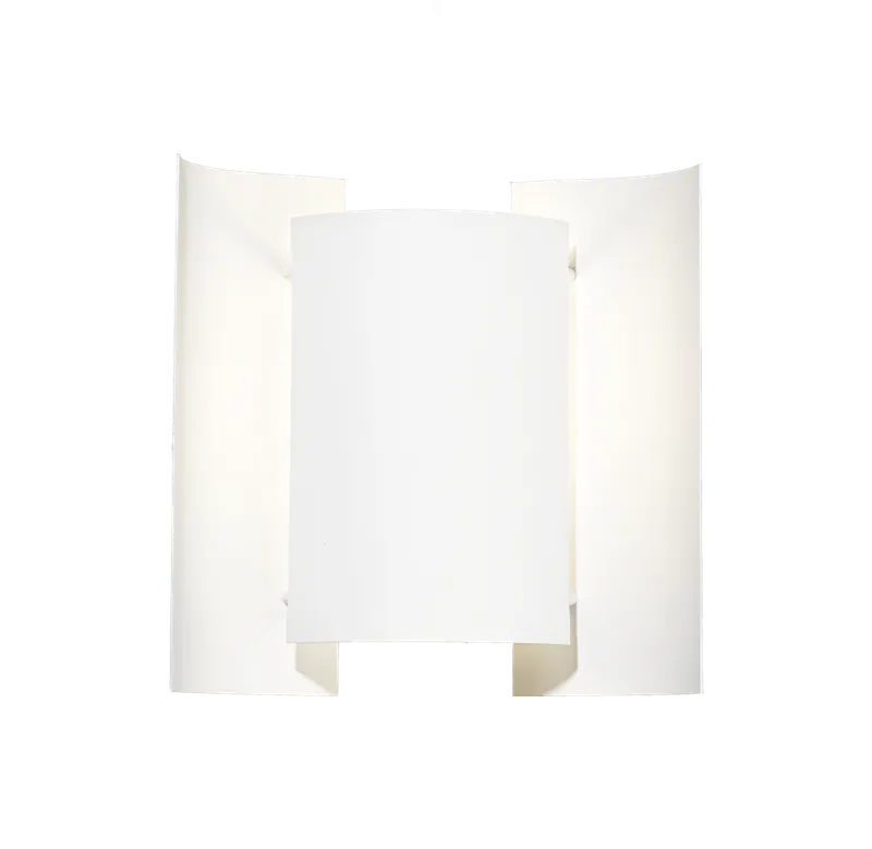 Northern Butterfly Wall Lamp White, Hvit vegglampe