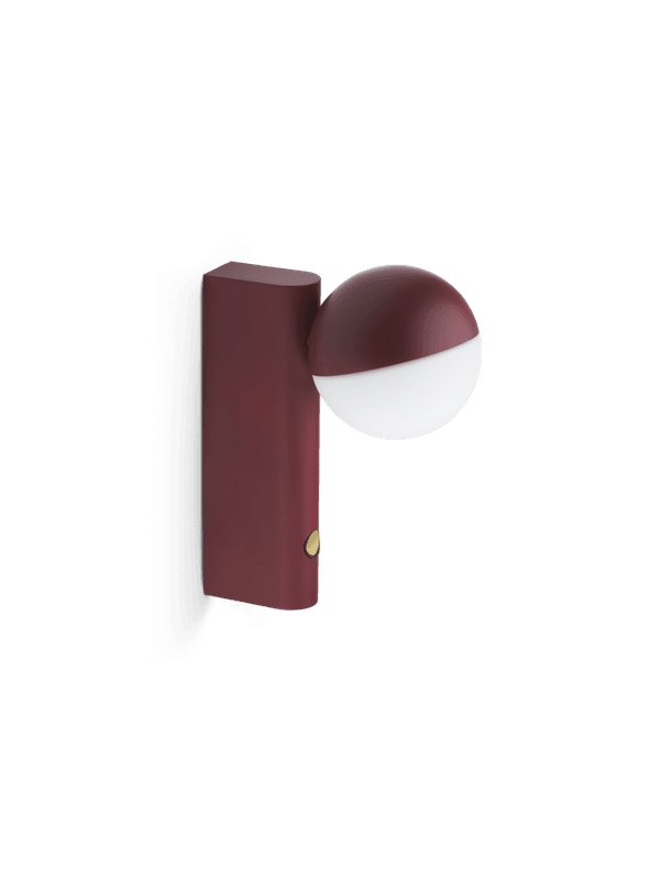 Northern Balancer Mini Wall Table Lamp Cherry Red , rød vegglamp