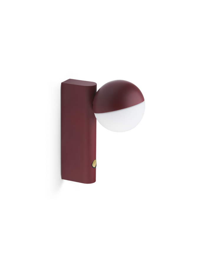 Northern Balancer Mini Wall Table Lamp Cherry Red , rød vegglamp