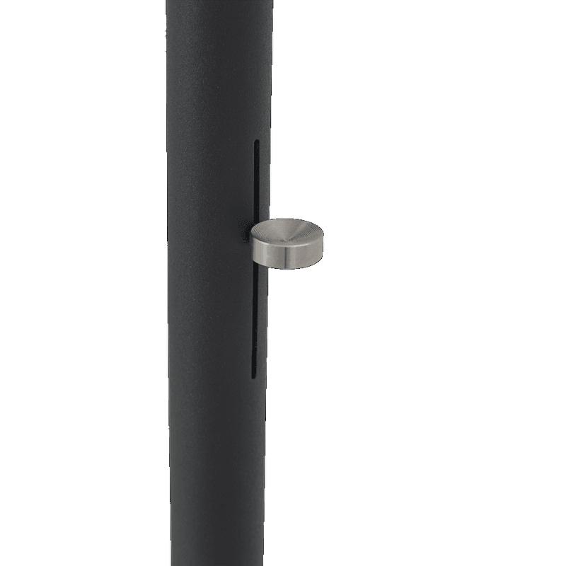 Muuto Contra Floor Lamp  Anthracite Black / Anthracite Black Concrete Gulvlampe svart antrasitt