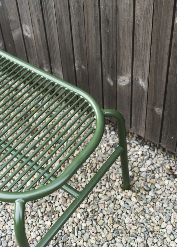 Normann Copenhagen Vig Bench Dark Green, Grønn Utebenk Hagebenk