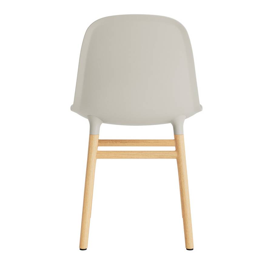 Normann Copenhagen Form Chair oak Light Grey, Gr Eik spisestol 