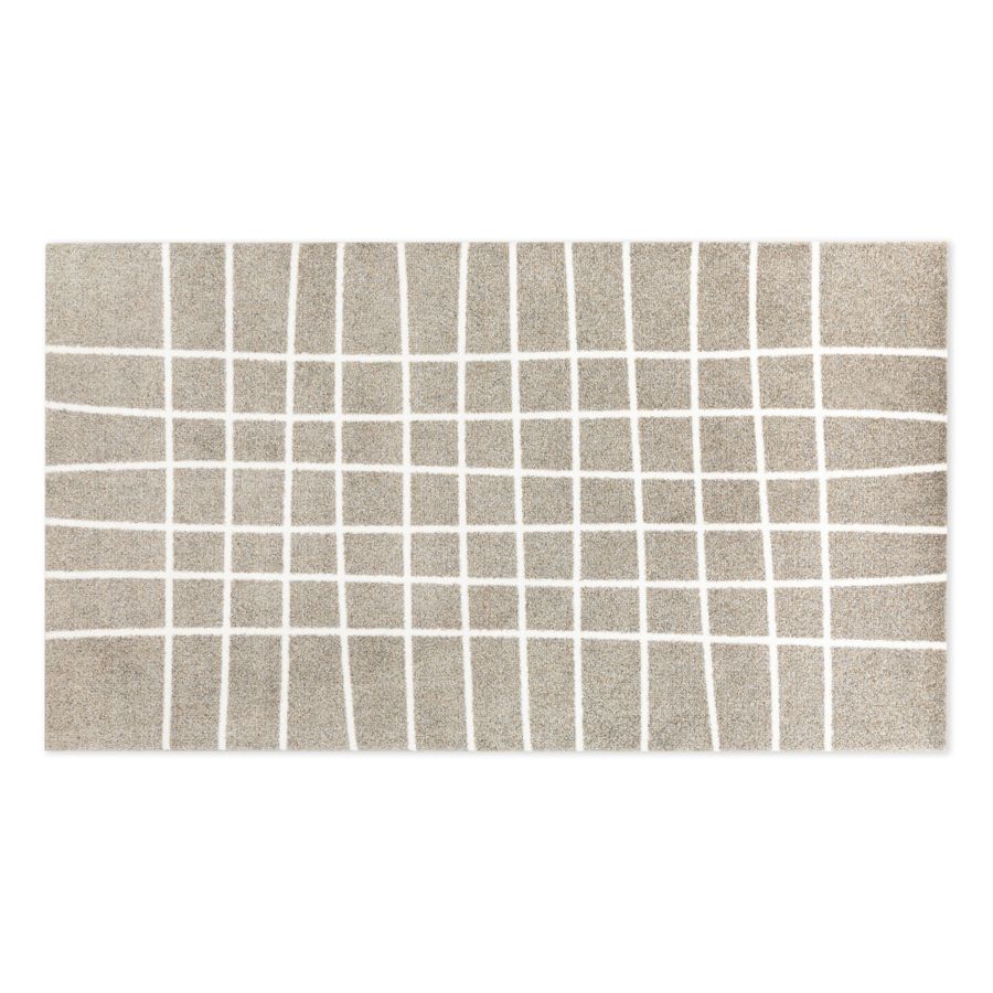 HEYMAT 85 x 150 Hand Travertine Door Mat Dørmatte teppe