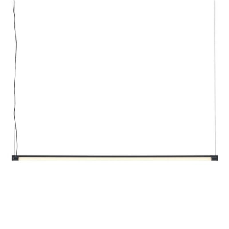 Muuto Fine Suspension Lamp 120 cm Black, Svart Taklampe