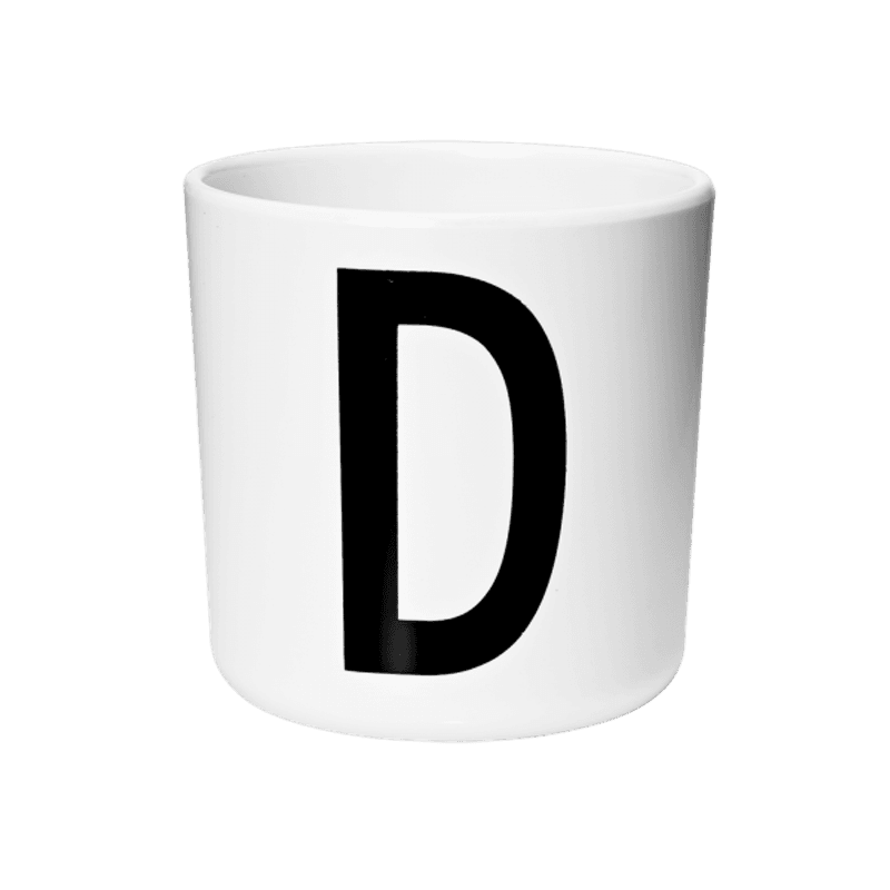 Design Letters Melamine Kopp A-Z
