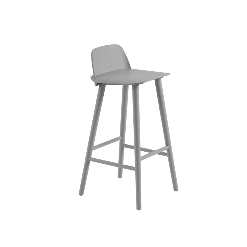 Muuto NERD Counter 65 cm Barstol, Barkrakk
