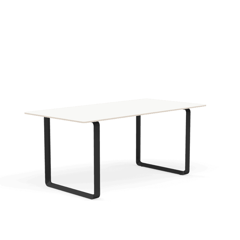 Muuto 70/70 Table 170 cm Spisebord Black Base, Svarte ben