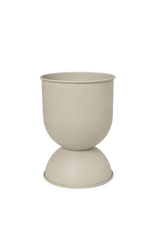 Ferm Living Hourglass Pot, large H 73 cm Ø 50 cm Cashmere