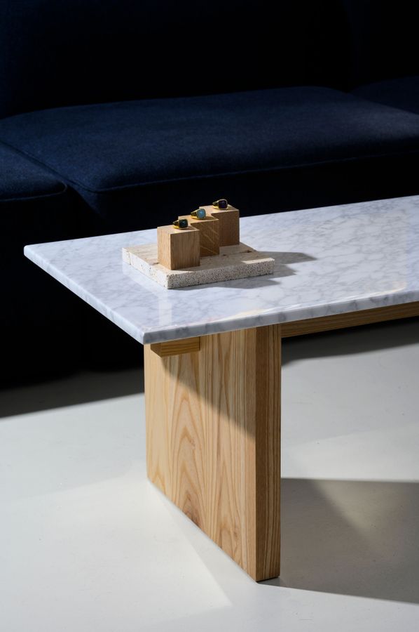 Normann Copenhagen Solid Table White, stuebord