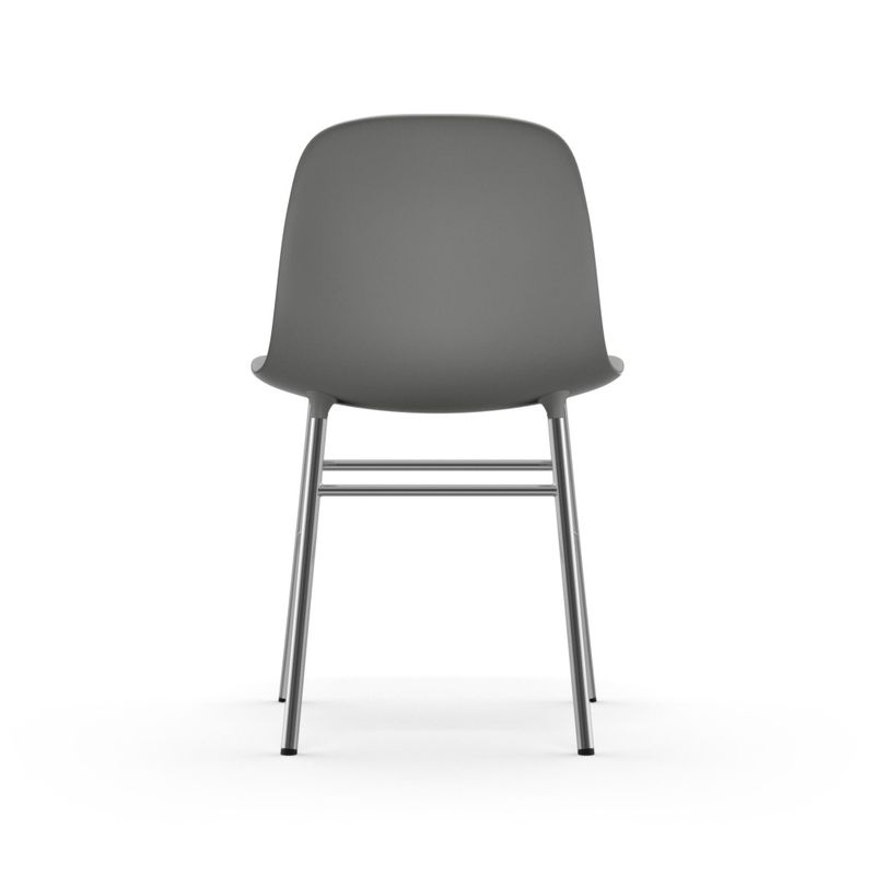 Normann Copenhagen Form Chair Chrome Grey Spisestol Stol