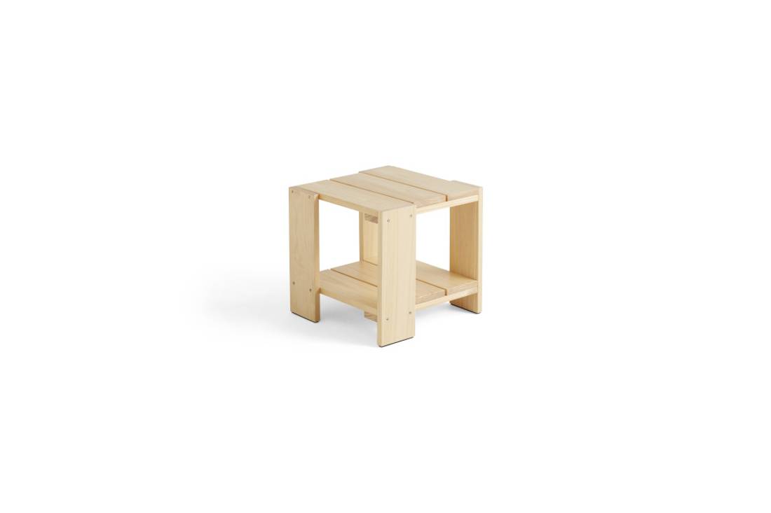 HAY Crate Side Table WB lacquered Pinewood, Furu Sidebord