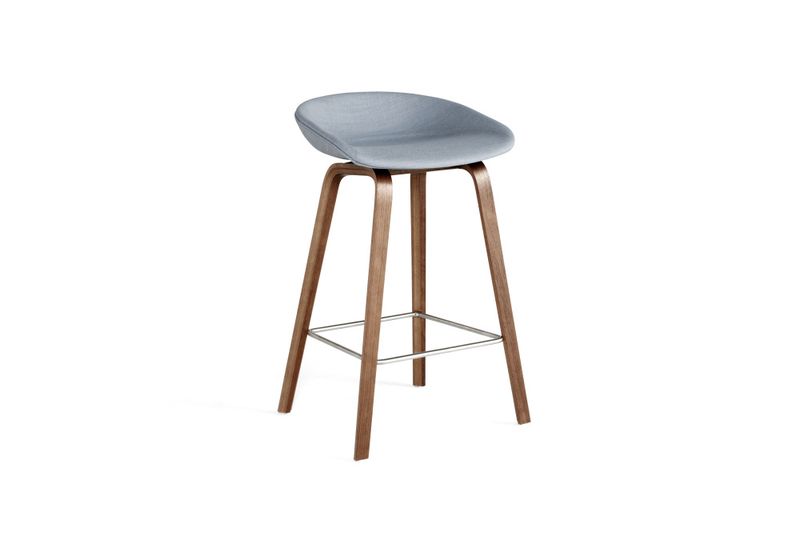 HAY AAS33 64 cm Atlas 711 2.0 WB Walnut, Polstret barstol
