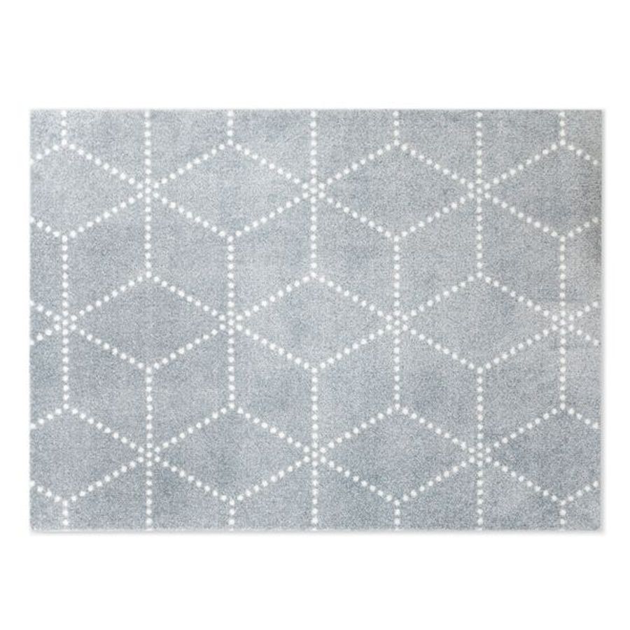 HEYMAT 85 x 115 Hagl Silver Door Mat Dørmatte teppe