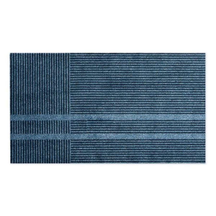 HEYMAT 85 x 150 Løype Stormy Blue Door Mat Dørmatte teppe