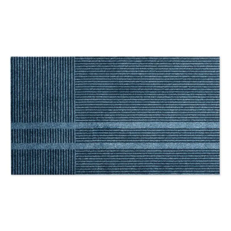 HEYMAT 85 x 150 Løype Stormy Blue Door Mat Dørmatte teppe