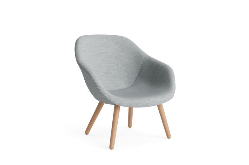 Hay AAL 82 Water based lacquered solid oak Remix 123 Lounge Chair stol