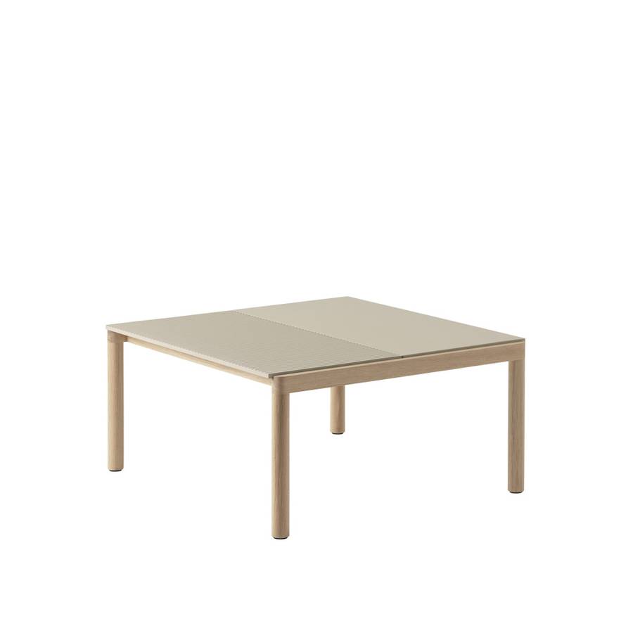 Muuto Couple 2 TILE 80 x 84 x 40 coffee table 1 Plain 1 Wavy San